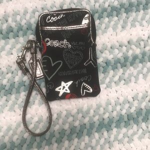 Coach Poppy Wristlet